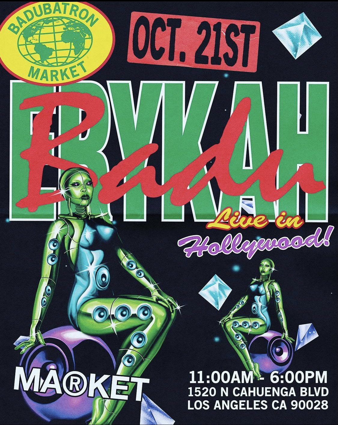 Erykah Badu Live in Hollywood